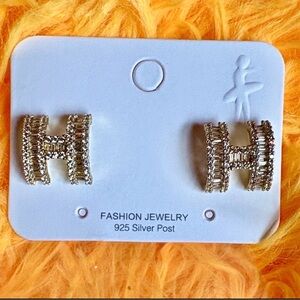 Fashion Jewelry Silver Earrings